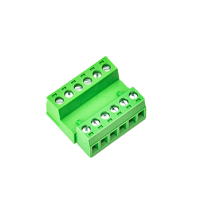 청색 PCB 단자 블록 커넥터 와이어 XK2EDGA 5.08MM 피치