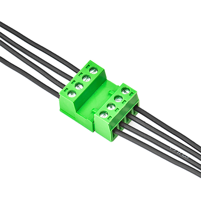 청색 PCB 단자 블록 커넥터 와이어 XK2EDGA 5.08MM 피치