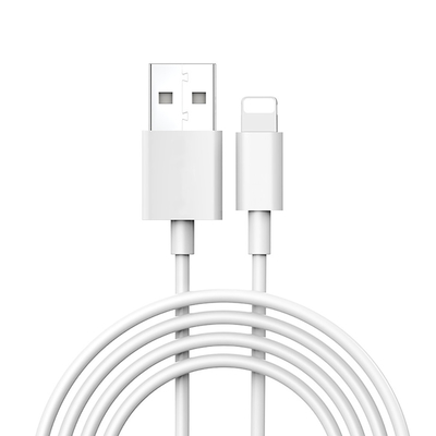 청구하여 빨리 아이폰을 위한 데이터 케이블 2.4A를 고발하는 OEM ODM PVC USB