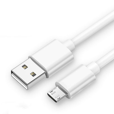 다중기능적인 케이블코드 1M 2.4A를 고발하는 PVC 커버 극소 USB