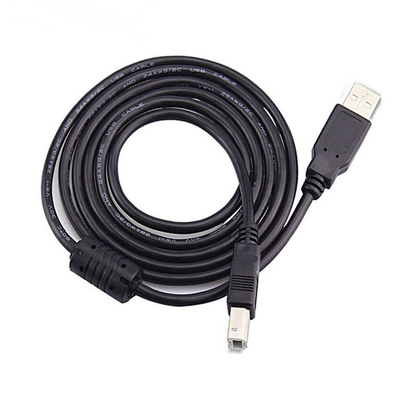 검은 고속도 USB 케이블, 여성 2.0 USB 프린터 코드에 대한 남자인 것