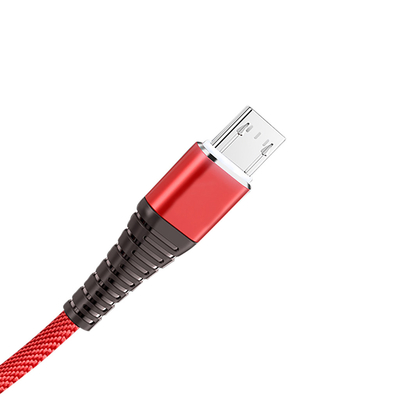 Mp3 Mp4를 위한 데이터 케이블 3Ft 2.4A를 고발하는 나일론 꼰 코드 USB