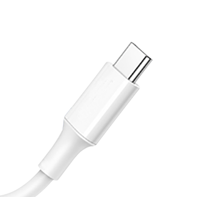 PVC 재킷 20V 3A 60W와 Ｃ 신속충전 케이블에 대한 화이트 색 USB Ｃ