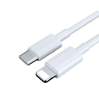 PVC 재킷으로 Ｃ 화이트 색에 데이터 케이블 Usb3.1 Usb Ｃ를 고발하는 3Ft 길이 USB