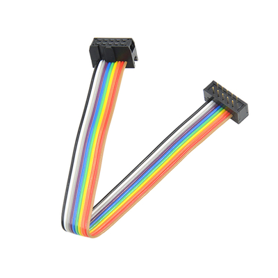 산업 자동화를 위한 다중-컬러 1.27 Mm 피치 리본 케이블 집회