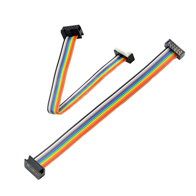 산업 자동화를 위한 다중-컬러 1.27 Mm 피치 리본 케이블 집회