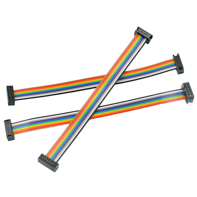 산업 자동화를 위한 다중-컬러 1.27 Mm 피치 리본 케이블 집회