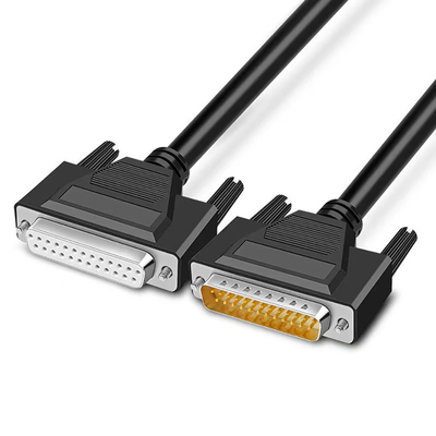 DB9 DB15 DB25 Ｄ 보조 연결부와 메일플러그 Rs232 직렬 케이블 3ft에 남자입니다