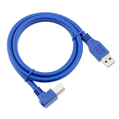 4Ft 고속도 3.0 USB 인쇄기 케이블, 컴퓨터 마더보드를 위한 하드 디스크 USB 케이블