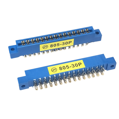 기구 설비를 위한 3.96MM 805 시리즈 PCB 엣지 커넥션 8P 72P 병렬 통신 접속 슬롯