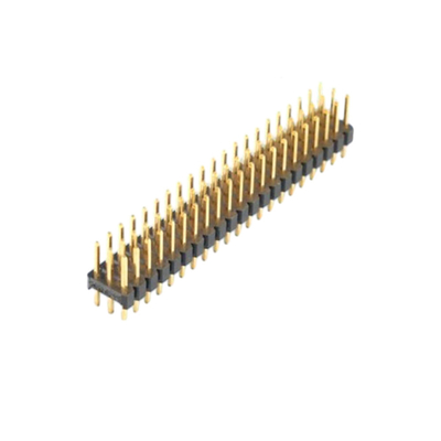 금 플래시 PCB 커넥터 2.0mm Pitch Through Hole Pin Header 2.54mm Pitch Male