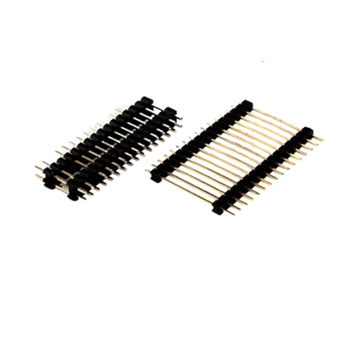 금 플래시 PCB 커넥터 2.0mm Pitch Through Hole Pin Header 2.54mm Pitch Male