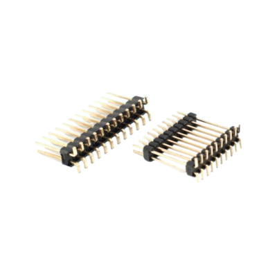 2.54mm 피치 PCB 커넥터 SMT 핀 헤더 듀얼 라우 남성 1A-10A