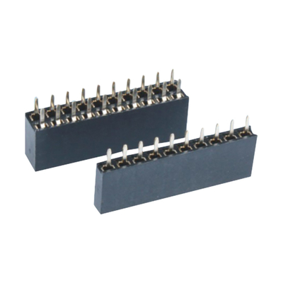 직각 직각 PCB 여성 커넥터 0.5A ~ 3A 구멍을 통해 2.54mm 2.0mm Pitch
