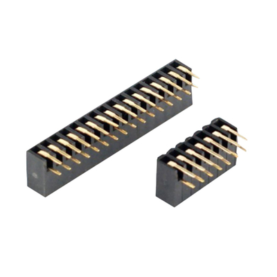 직각 직각 PCB 여성 커넥터 0.5A ~ 3A 구멍을 통해 2.54mm 2.0mm Pitch