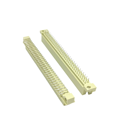 Din41612 2.54mm Pitch DIN 커넥터 48 핀 여성 3 줄 소켓 유형 C 구멍을 통해 수직 트레이 포장