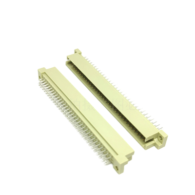 Din41612 2.54mm Pitch DIN 커넥터 48 핀 여성 3 줄 소켓 유형 C 구멍을 통해 수직 트레이 포장