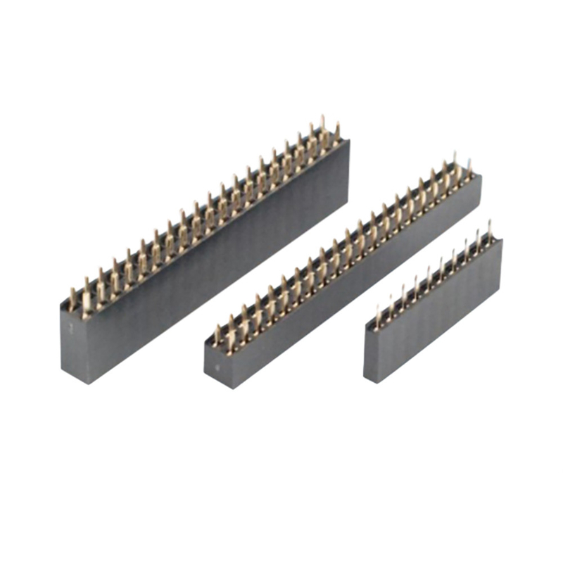 직각 직각 PCB 여성 커넥터 0.5A ~ 3A 구멍을 통해 2.54mm 2.0mm Pitch