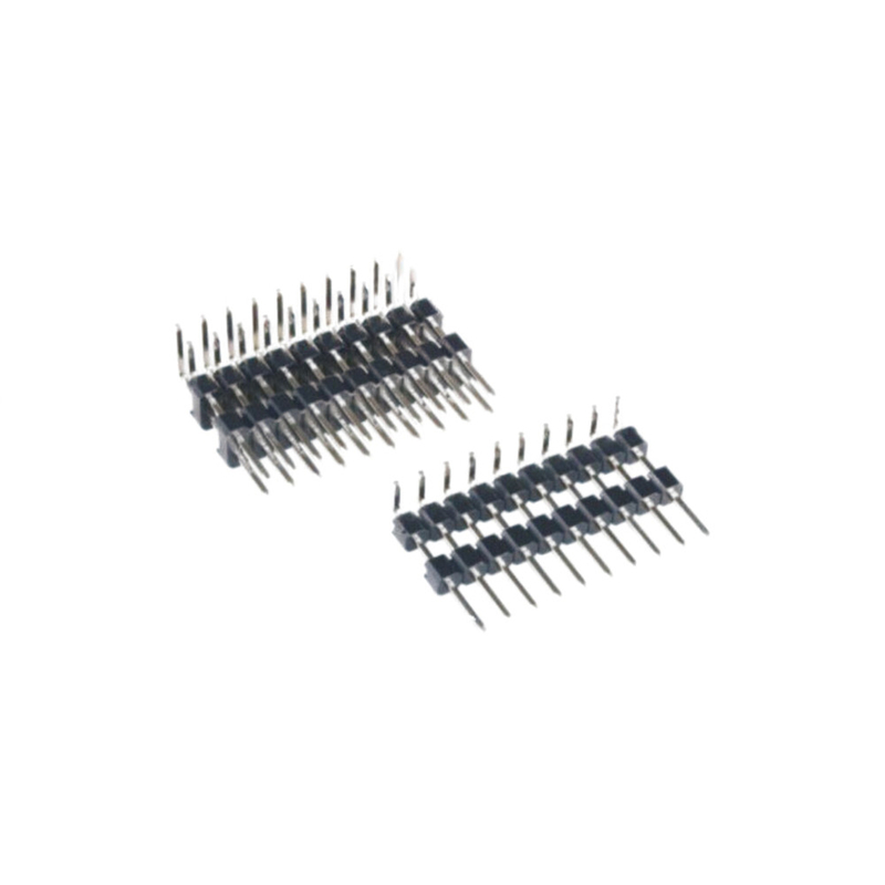 1.27mm Pitch SMT 핀 헤더 PCB 커넥터 듀얼 라이 4P ~ 60P THT